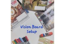 Vision Board Setup