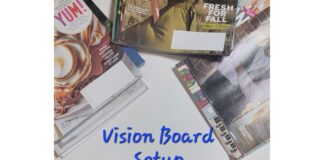 Vision Board Setup
