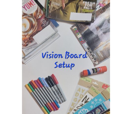 Vision Board Setup